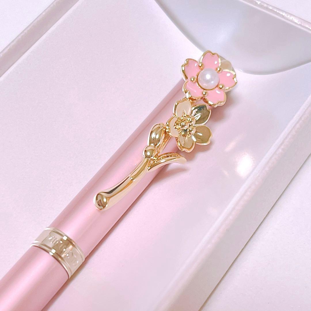 【新品未使用】MIKIMOTO 桜 ボールペン 限定品
