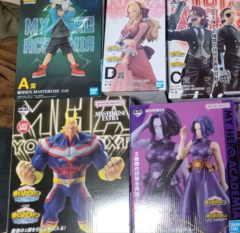 僕のヒーローアカデミア フィギュアセット１番くじ6体まとめ売り