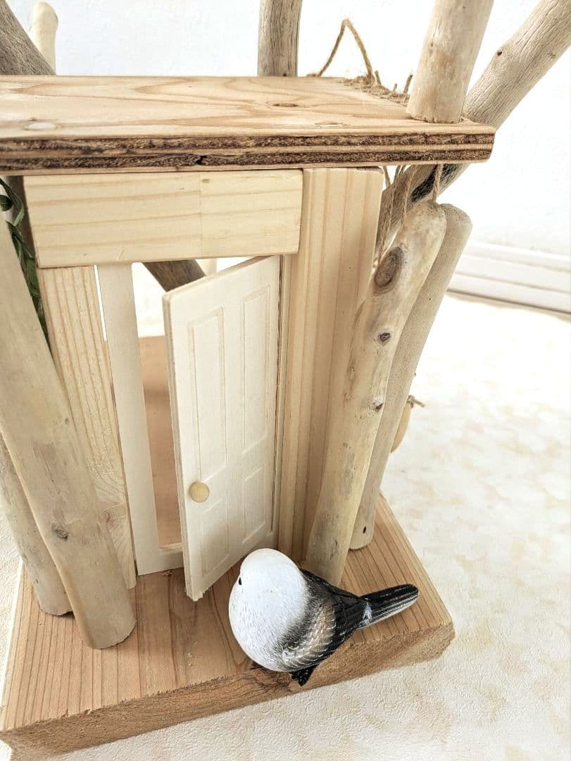 バードアスレチック65流木 バードジム　バードトイ　扉を開けて