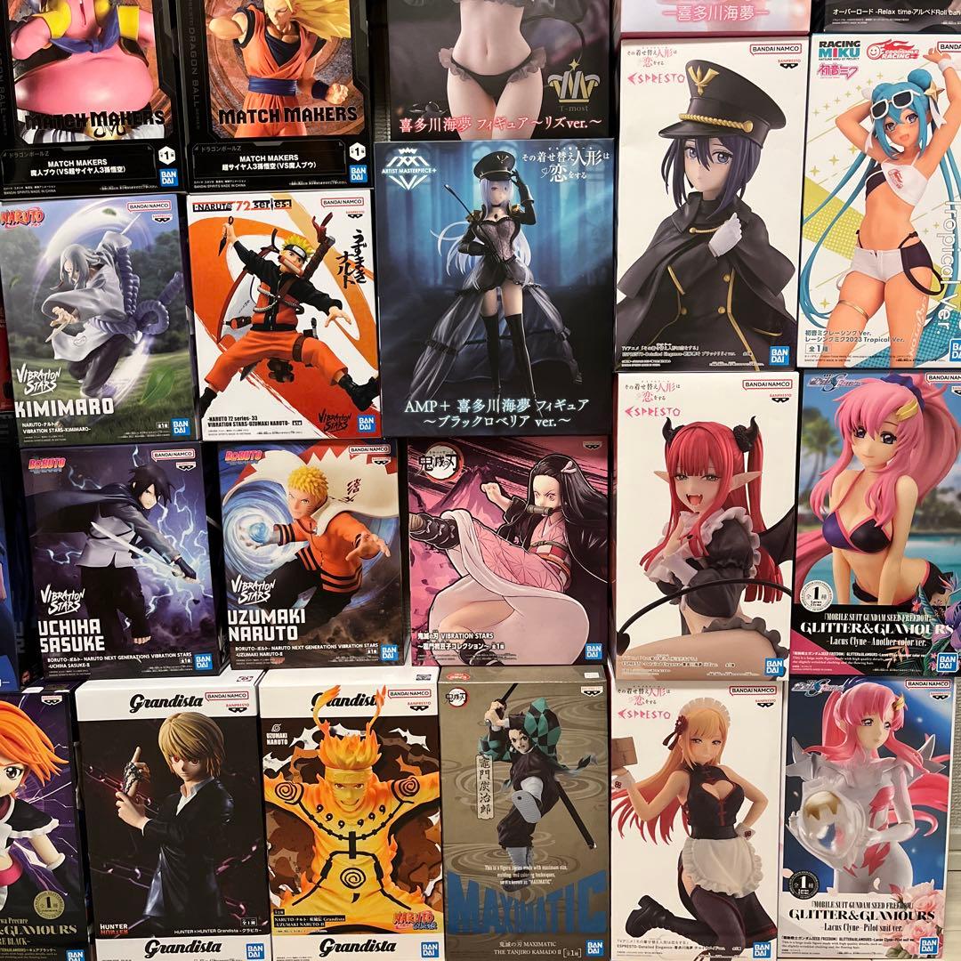 大量！　大人気アニメ　美少女系　プライズフィギュア　48点セット　まとめ売り