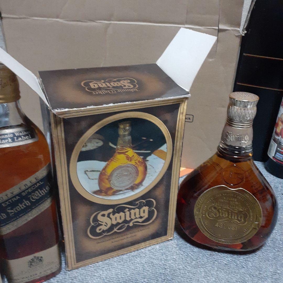 古酒　Johnnie Walker Black Label 12年 全4本セット