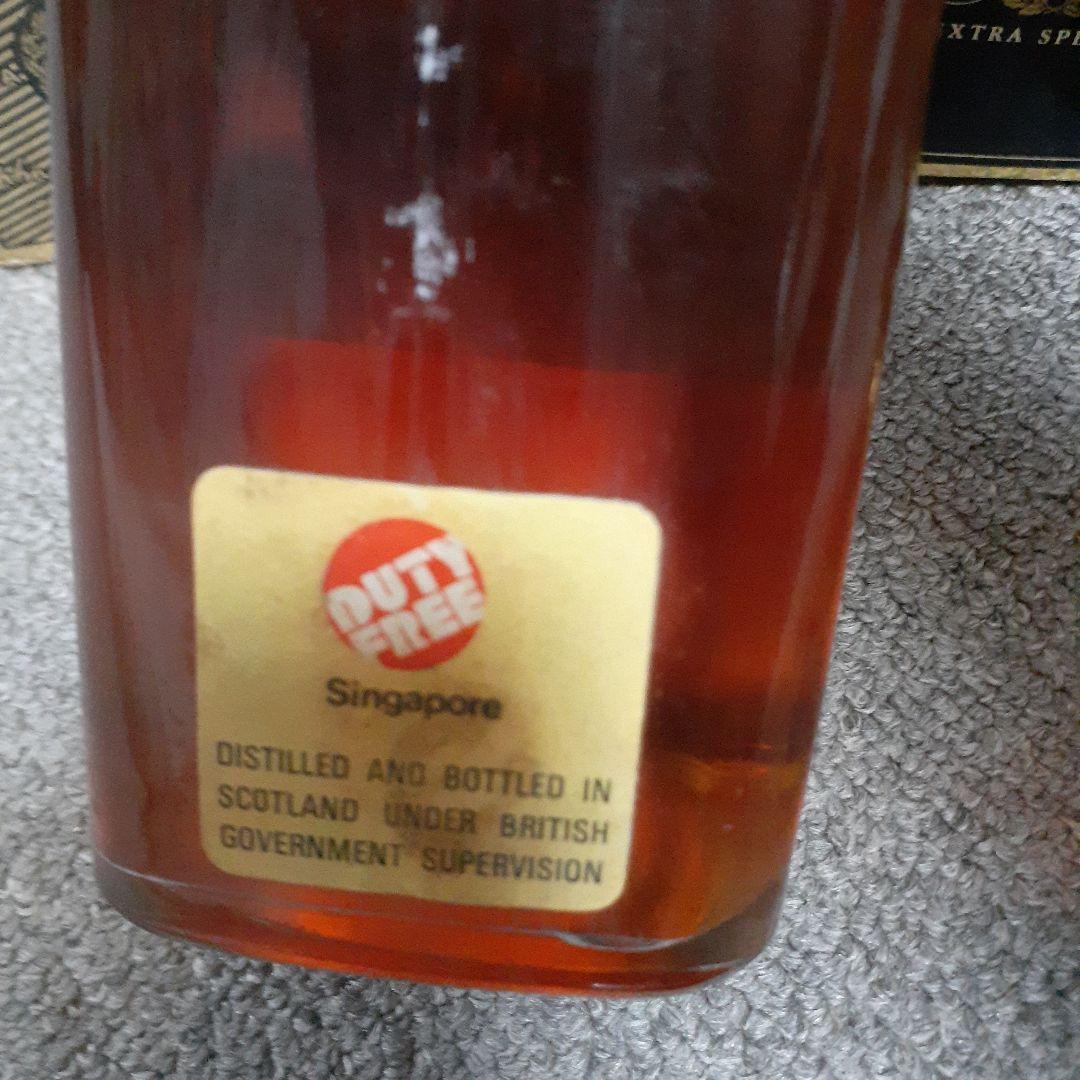 古酒　Johnnie Walker Black Label 12年 全4本セット