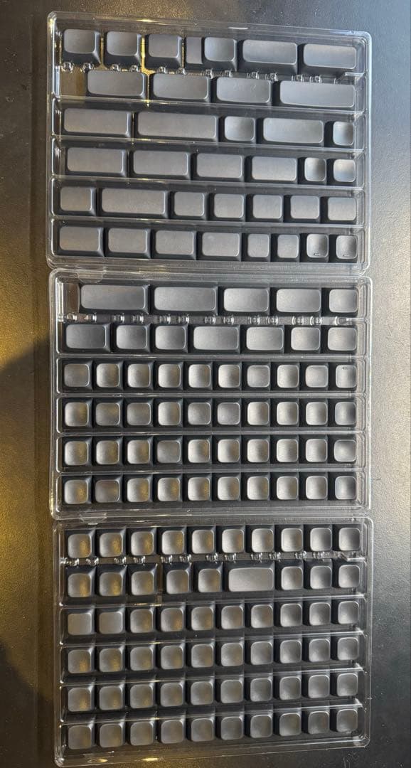 PBS Blanks Blackキーキャップ