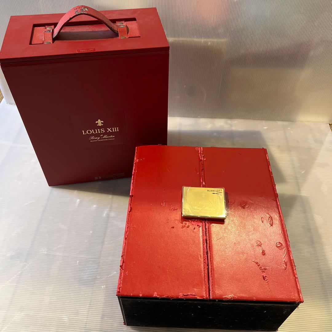 希少 レミーマルタン ルイ13世 空バカラ クリスタルボトル 観音開き