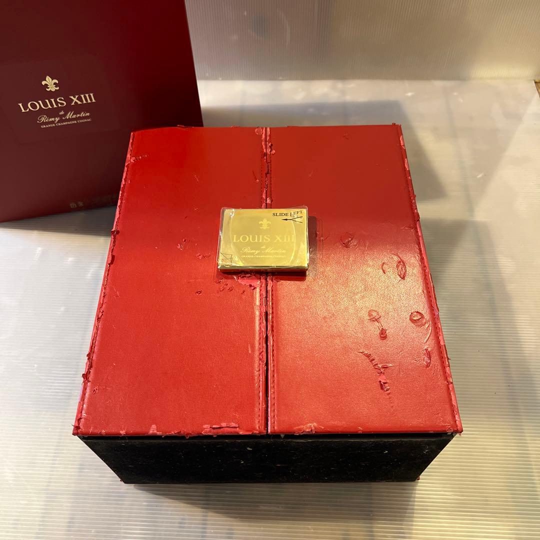 希少 レミーマルタン ルイ13世 空バカラ クリスタルボトル 観音開き