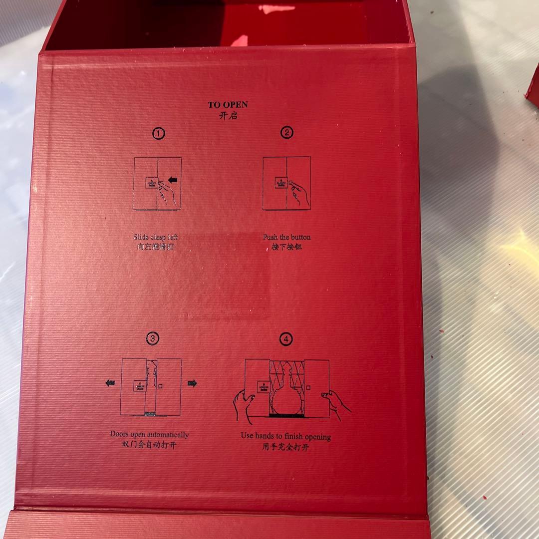 希少 レミーマルタン ルイ13世 空バカラ クリスタルボトル 観音開き