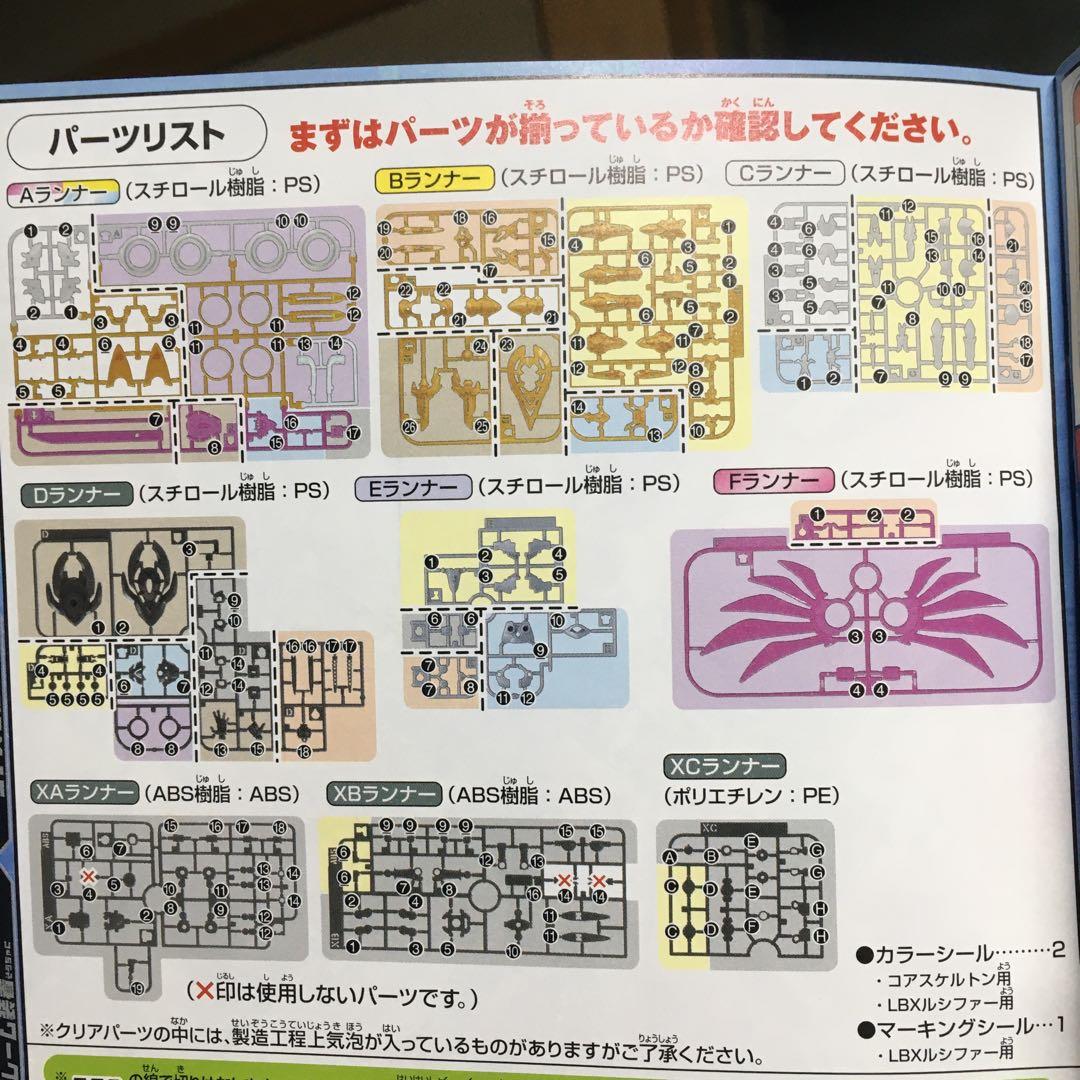 ダンボール戦機 LBXルシファー ハイパーファンクション 中古