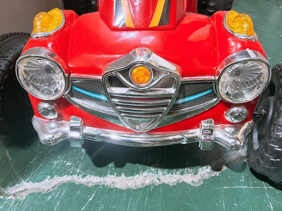 【ジャンク】電動カート 子供用 電動乗用カー レーシングカート 4輪 説明書付き