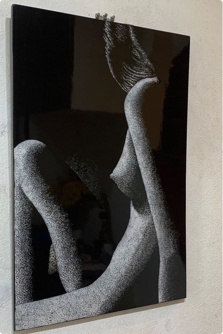 希少　卵殻アート　エッグアート　一点物　逸品　ギャラリー買取品