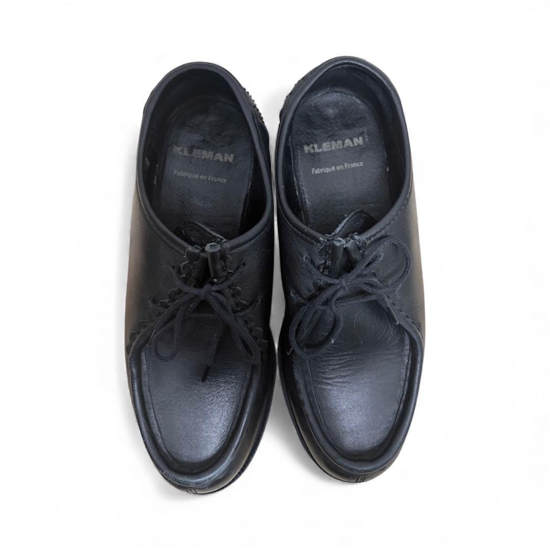 KLEMAN クレマン PADROR パドロール チロリアンシューズ 38 黒