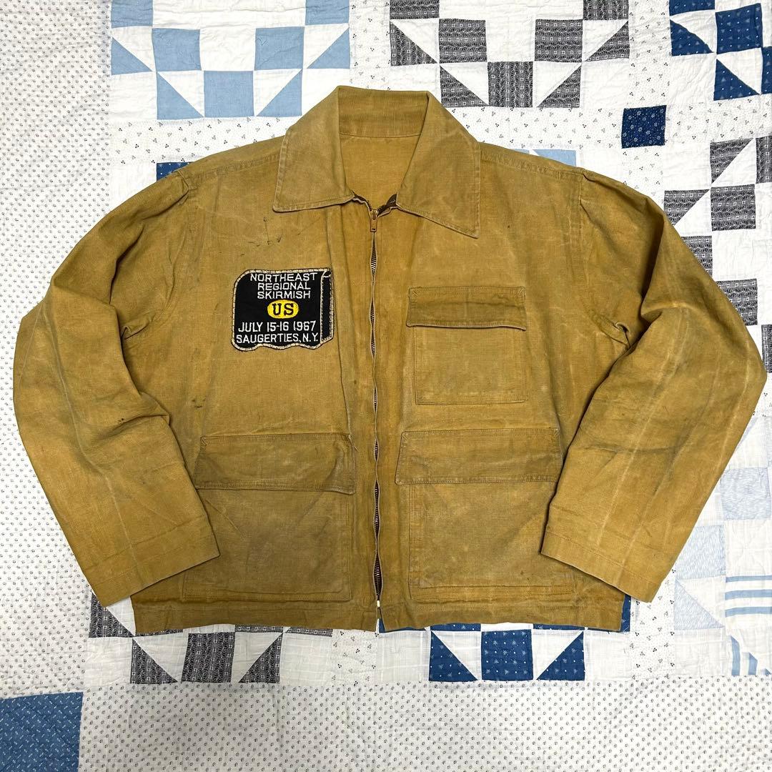 すん、1940s vintage ISCO CANVAS HUNTING