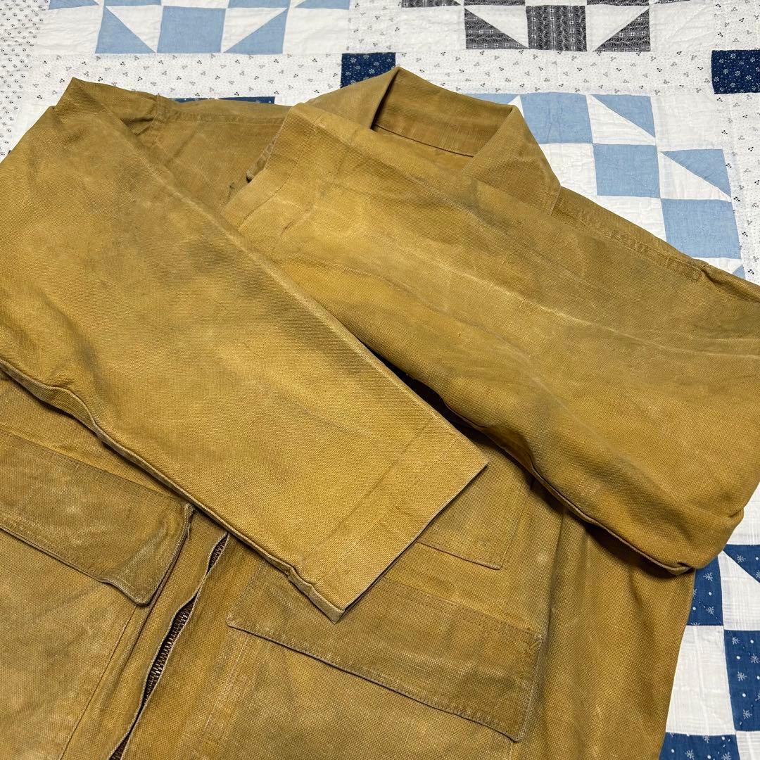 すん、1940s vintage ISCO CANVAS HUNTING