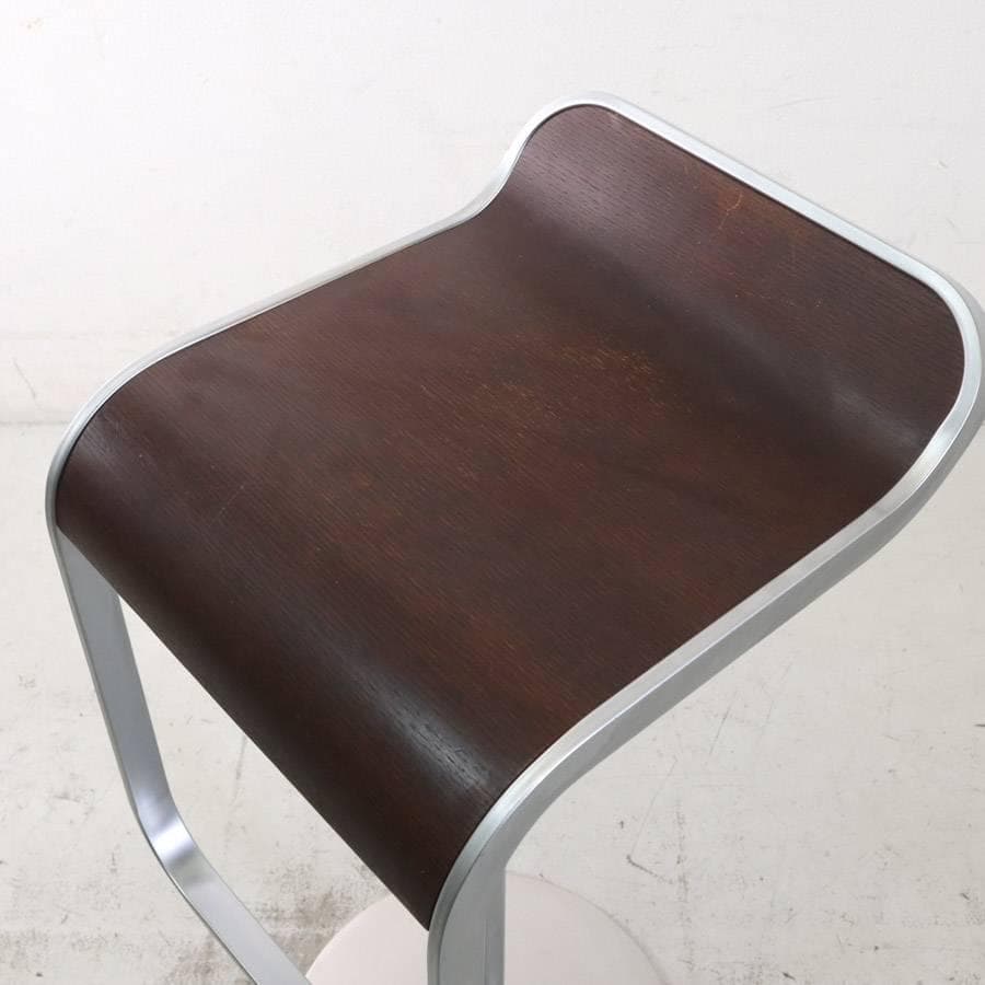 2脚まとめ買い2 イタリア製 ラパルマ レム ハイスツール 板座 オーク突板