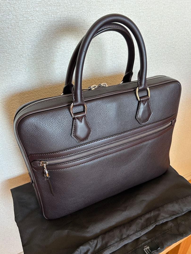 ダンヒル ビジネスバッグ LEATHER SINGLE DOCUMENT