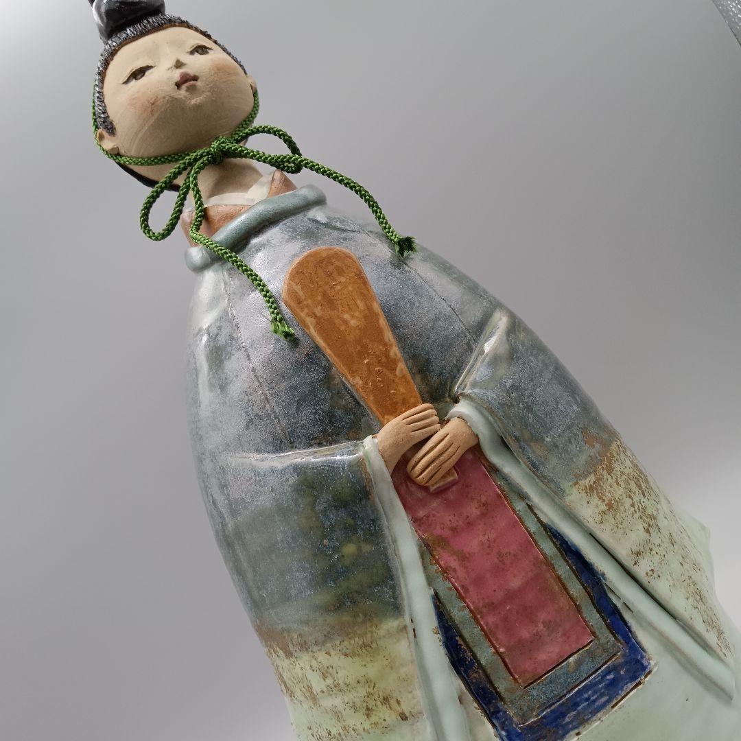 雛人形 ひなまつり お雛様 ポタリーメルヘン 大きめ 作家もの