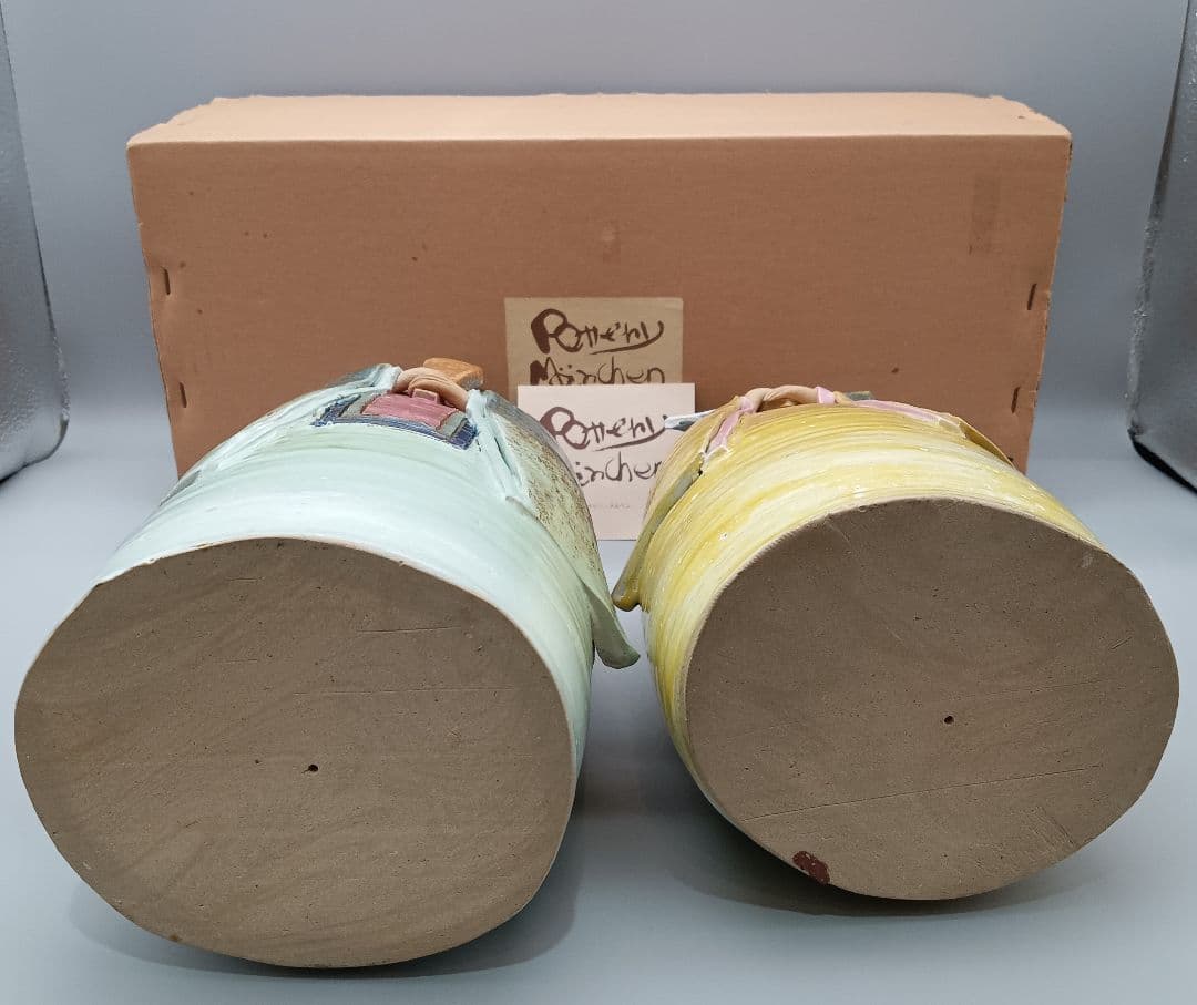 雛人形 ひなまつり お雛様 ポタリーメルヘン 大きめ 作家もの