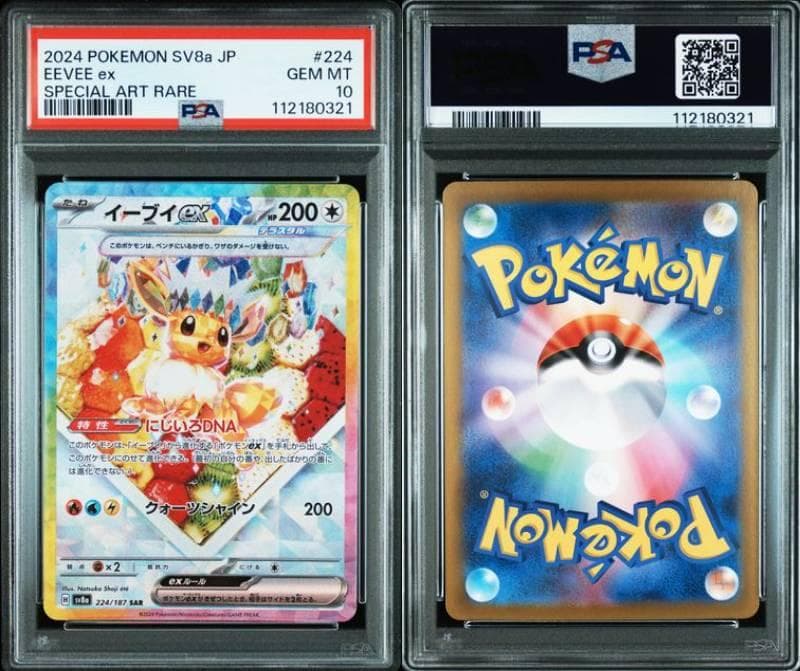 PSA10【10連番】テラスタルフェスex　ブイズSAR