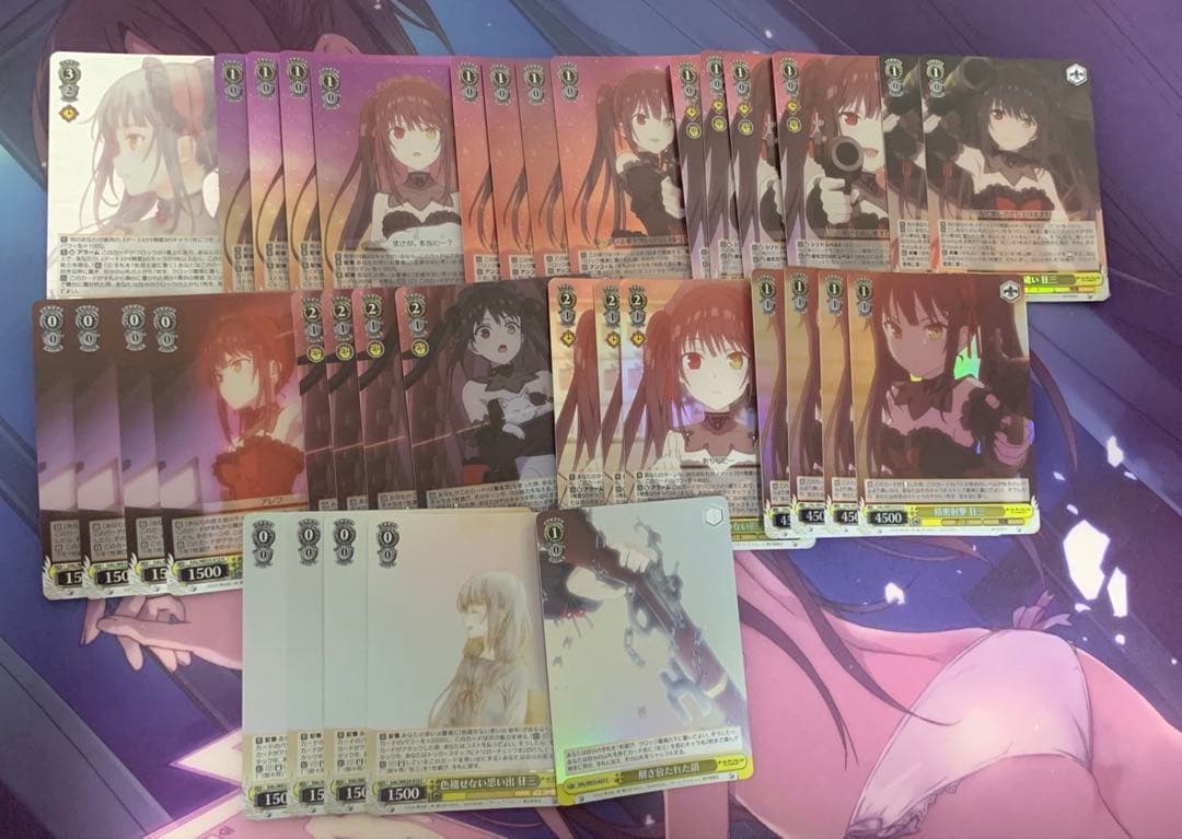 ヴァイスシュヴァルツ デアラ デッキ 8枝 パーツ付き