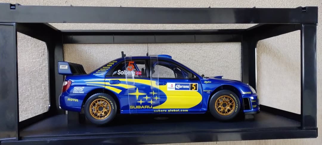 スバルインプレッサWRC・2005（ラリーメキシコ勝者）・P.ソルベルグ・未展示