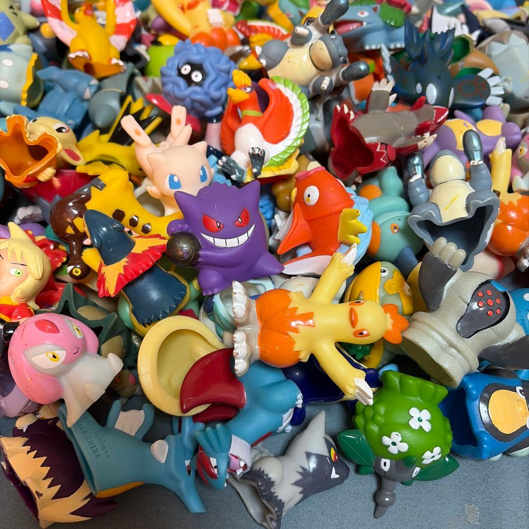 【大量213体】ポケモンキッズ フィギュア 指人形 まとめ売り 2000年初期