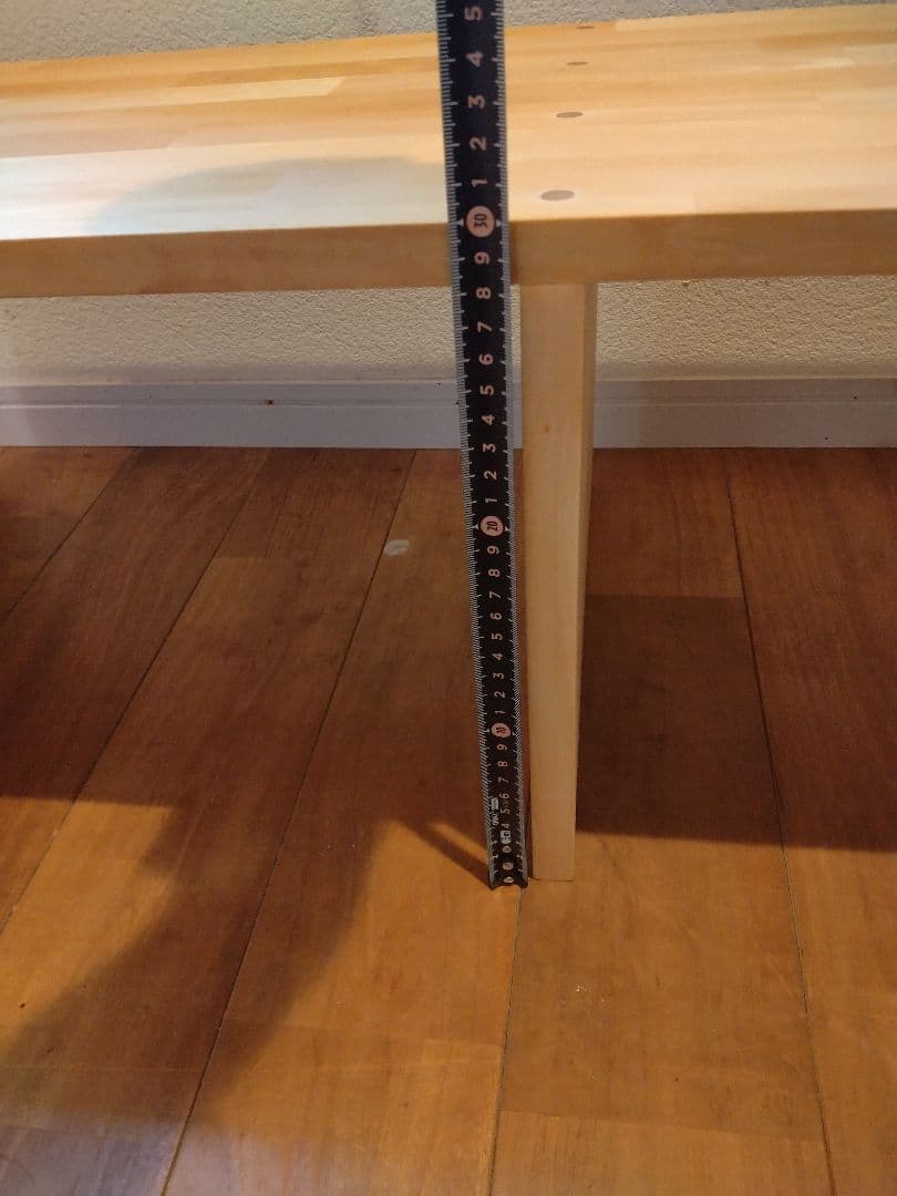 木製　ハンドメイド　オーダー　コの字　ベンチ　テレビ台　キヌカ　シェルフ