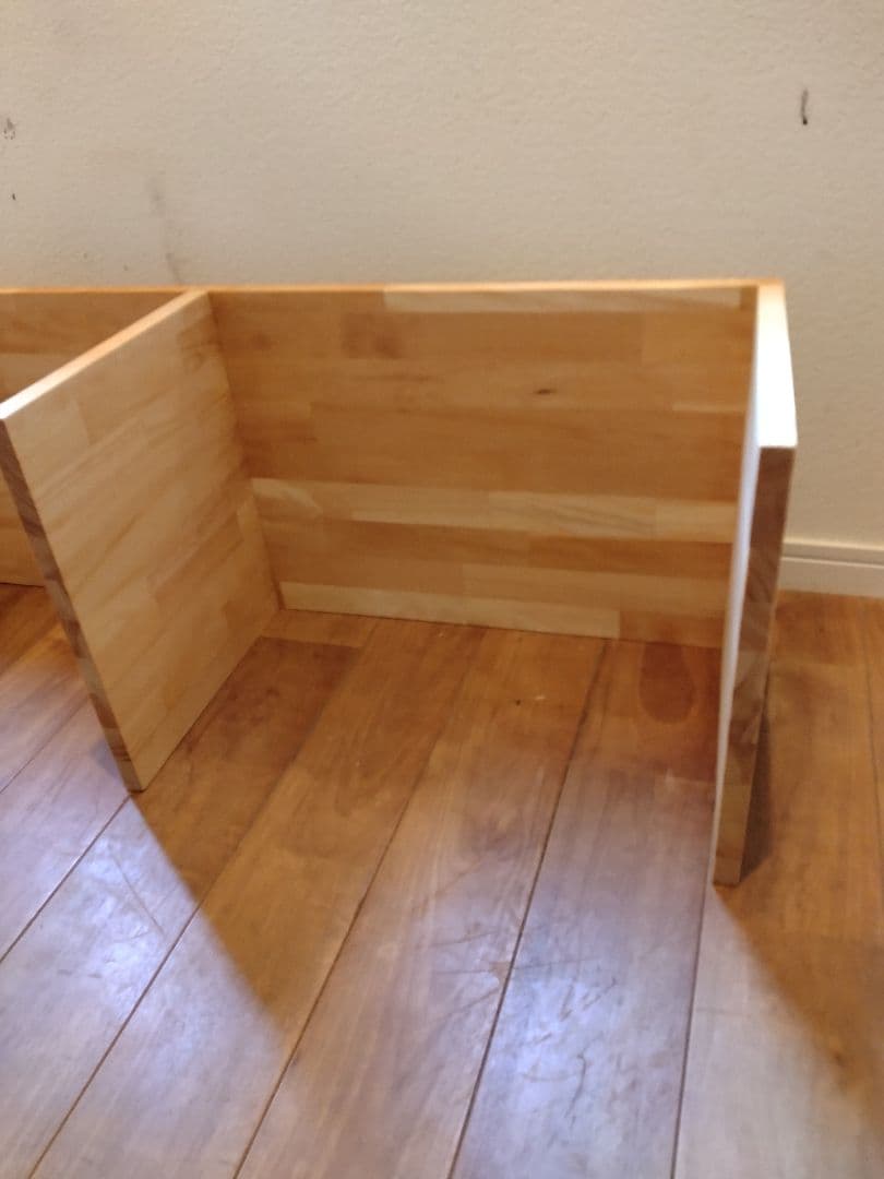 木製　ハンドメイド　オーダー　コの字　ベンチ　テレビ台　キヌカ　シェルフ