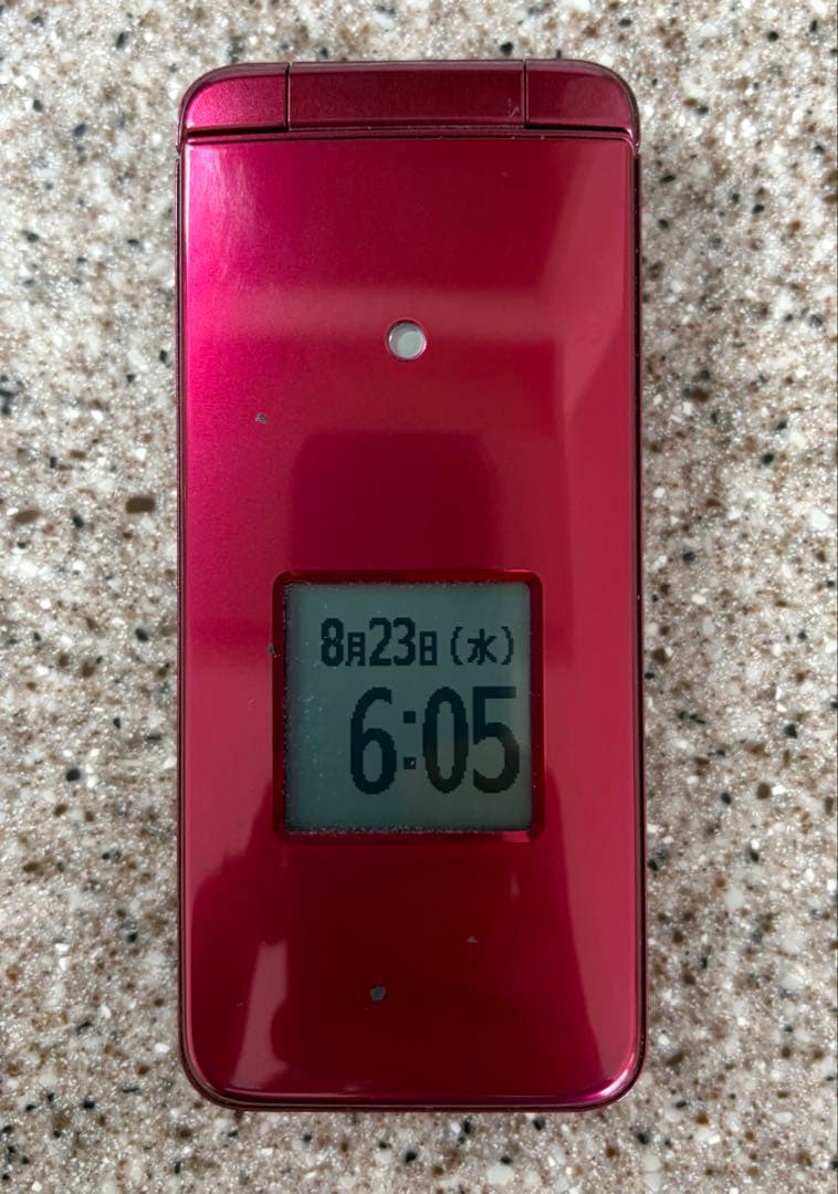 かんたんケータイ KYF41 初期化済み 卓上ホルダー付 au