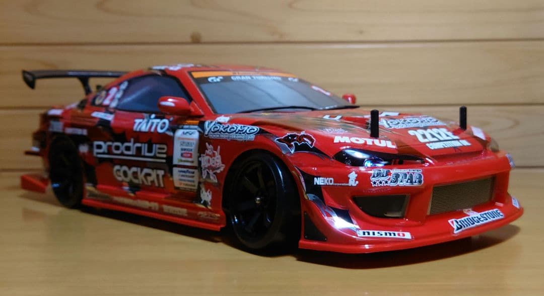 ① POTENZA S15ボディLED付＆②ドリパケスープラRTR白フルセット新