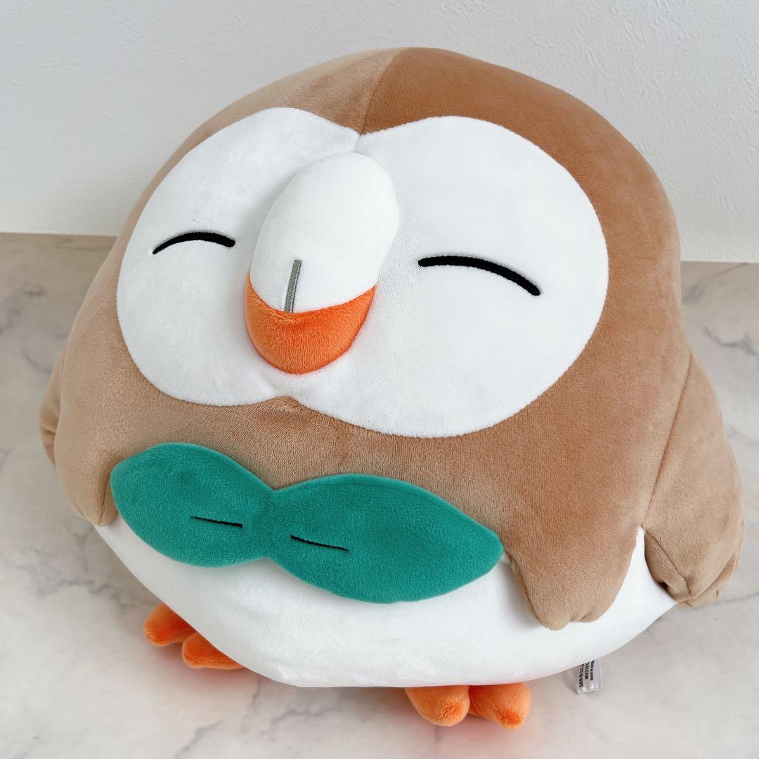 ポケモン ぽてはぐクッション モクロー ぬいぐるみ ポケセン 三英貿易 限定