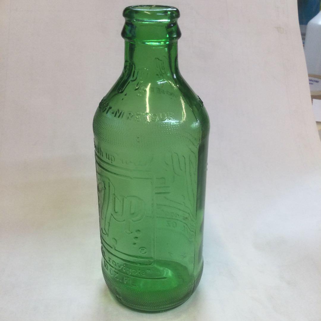 7up セブンアップ　ヴィンテージボトル　1960年代　美品