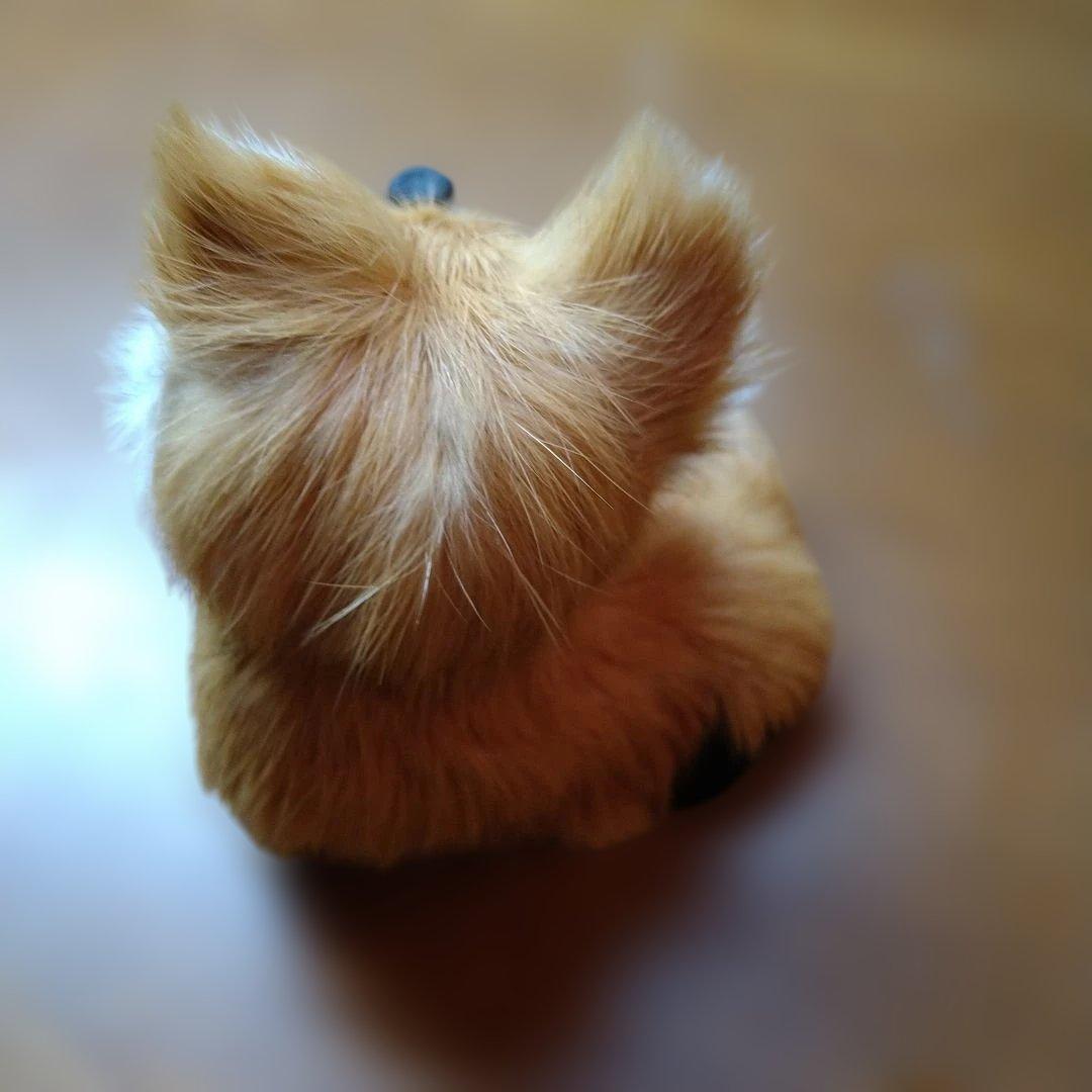 キツネ3体の置物　ビンテージ　ハンドメイド　一点物