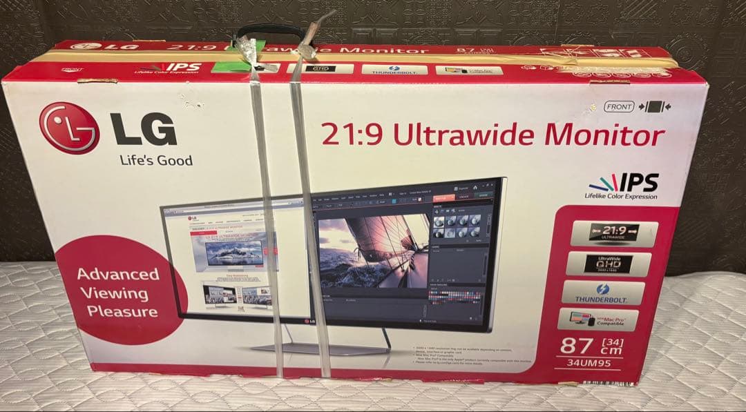 [中古動作品]LG 34UM95