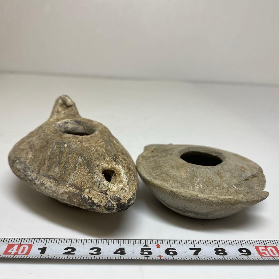 BC4000年　パルミラ　ルタゴ遺跡出土品4点　東さ7-1009①