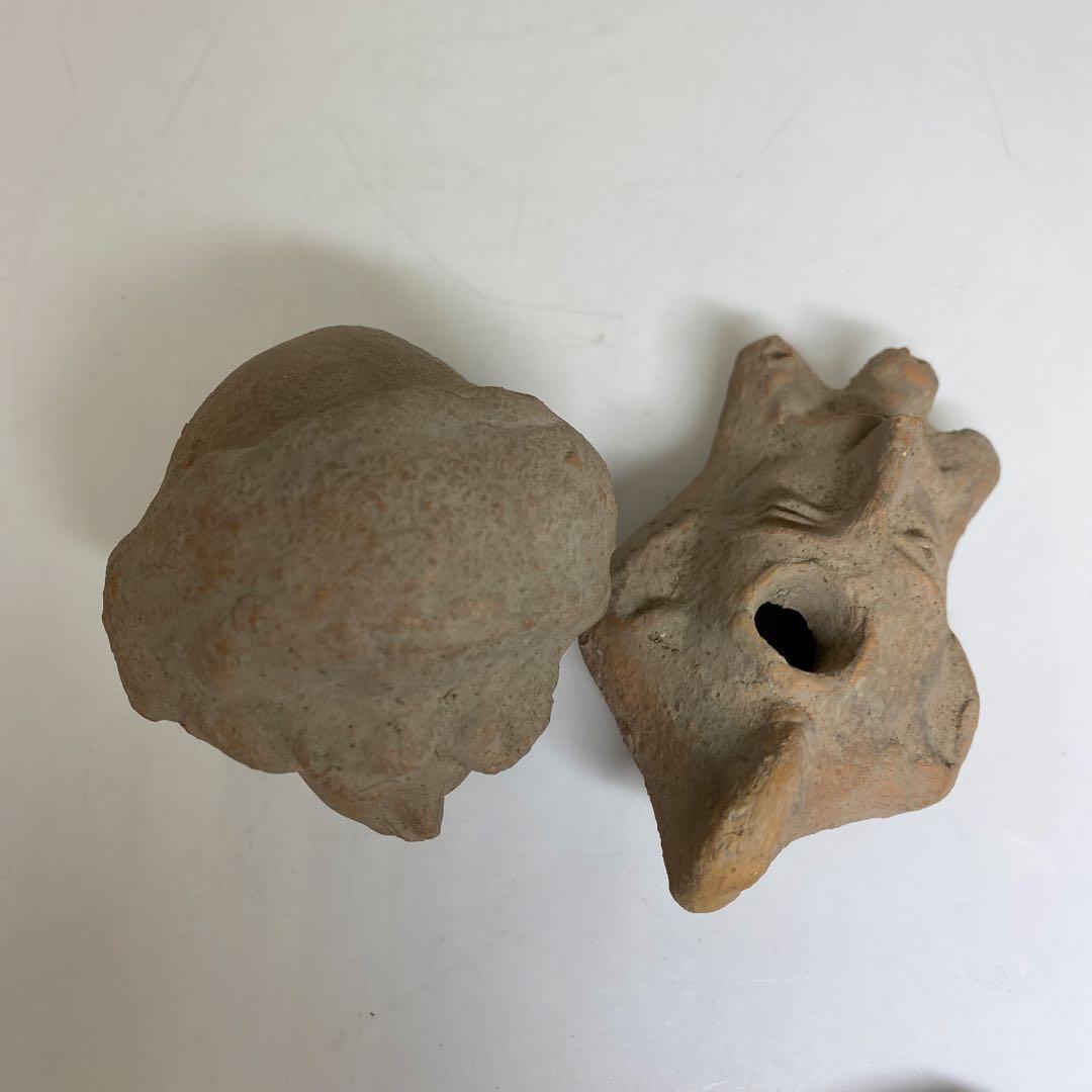 BC4000年　パルミラ　ルタゴ遺跡出土品4点　東さ7-1009①