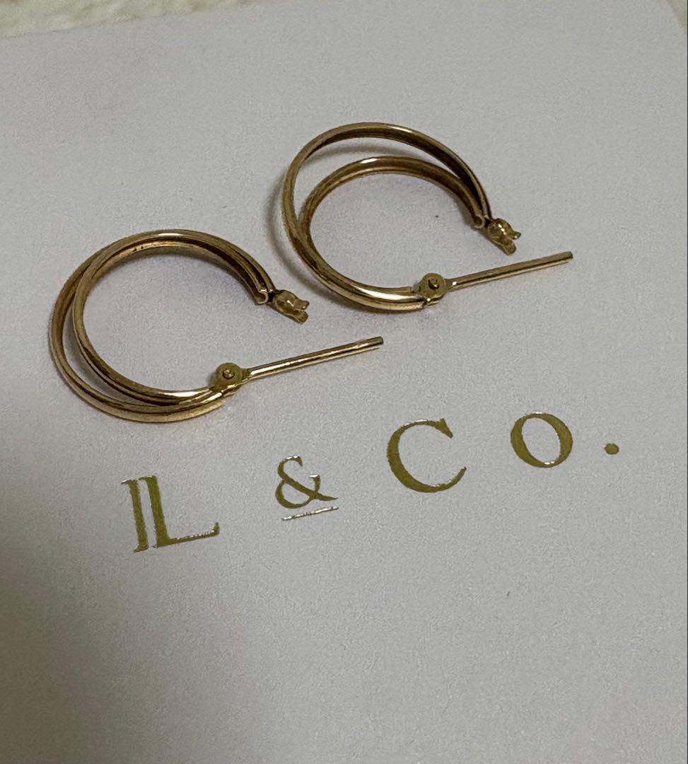 Jewel closet by L&Co. 2連風フープピアス※ yuko
