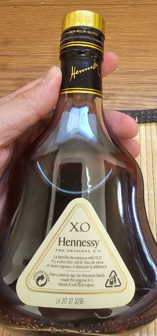 未開封 ヘネシー コニャック XO 金キャップ ボトル 40％