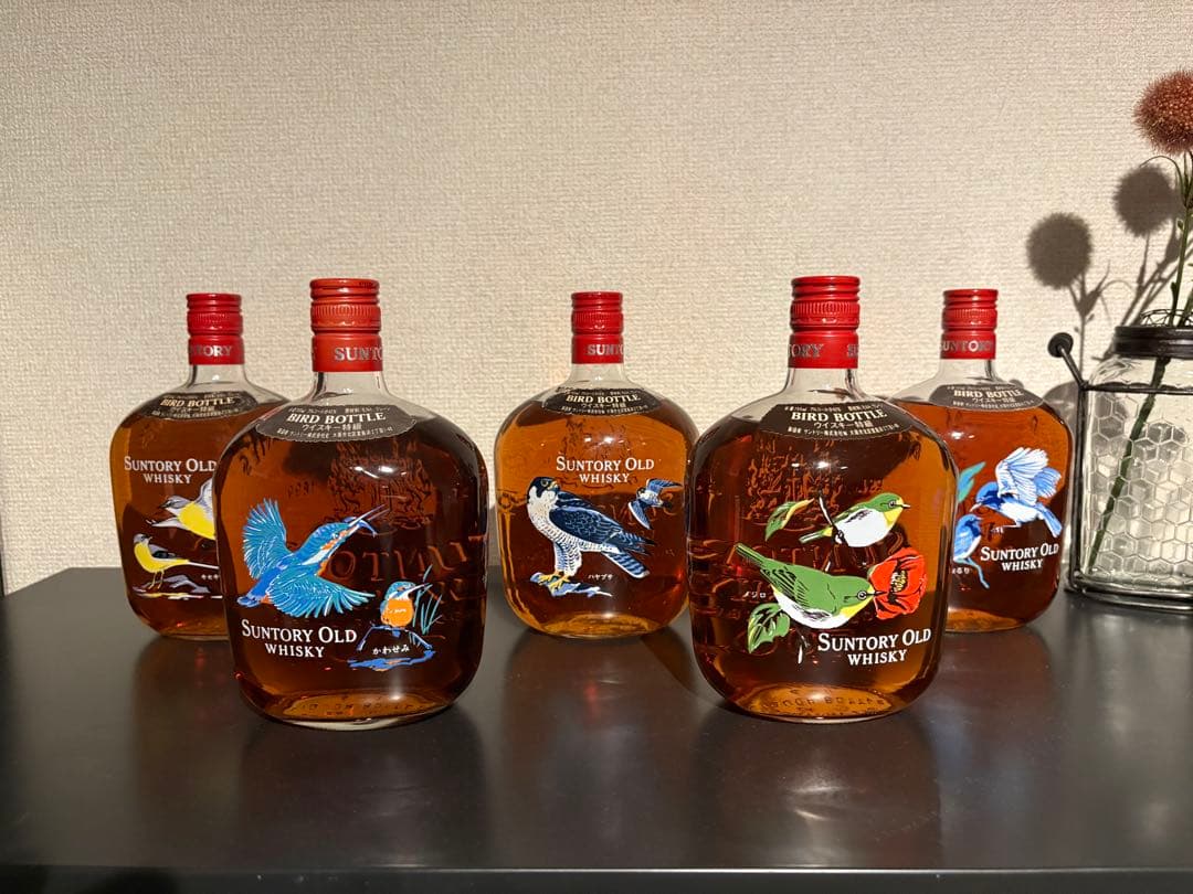 【最終値下げ】サントリーオールド バードボトル 5本セット