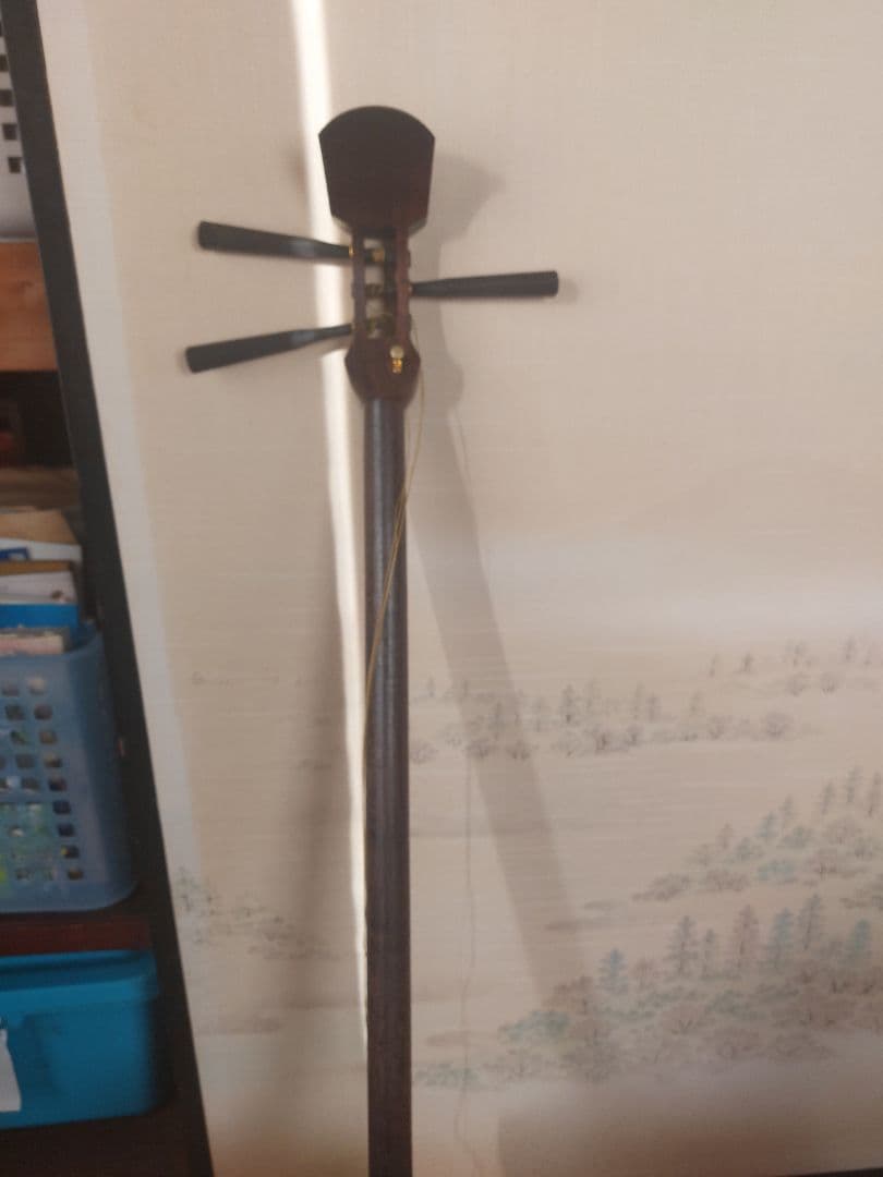 三味線専用ケース　三味線二本　付属品