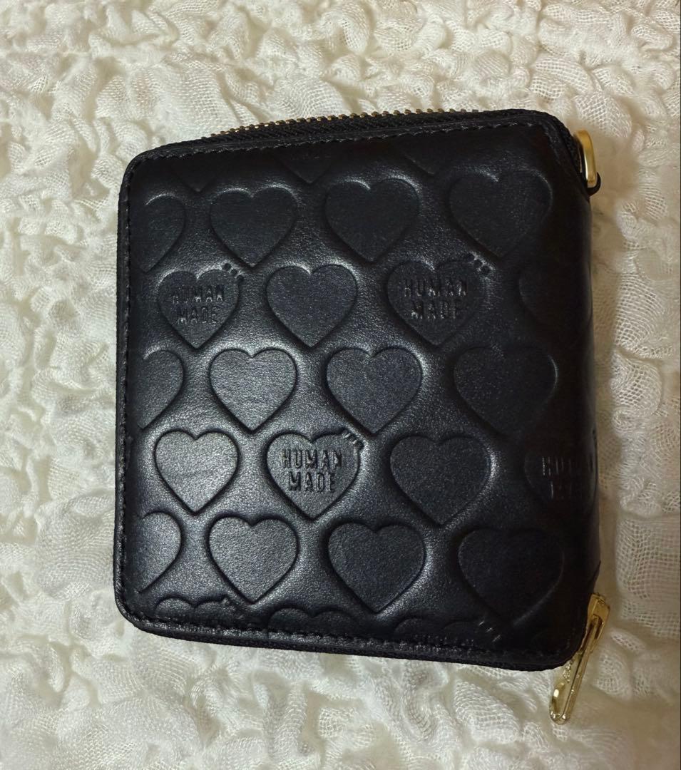 【遥】HUMAN MADE 財布 (LEATHER ZIP WALLET)