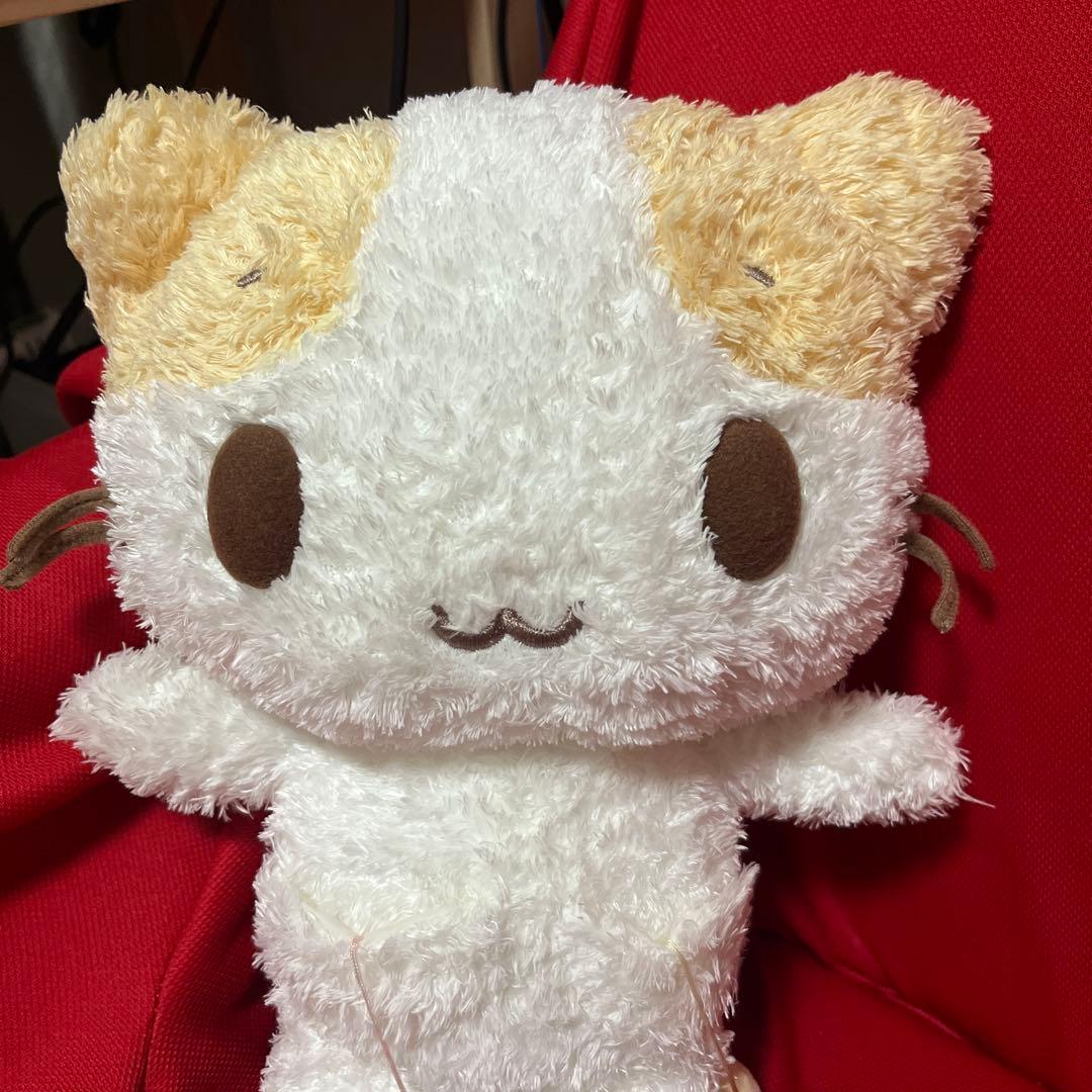 【超希少】サンリオ マシュマロみたいなふわふわにゃんこ 初期ぬいぐるみ 可動式