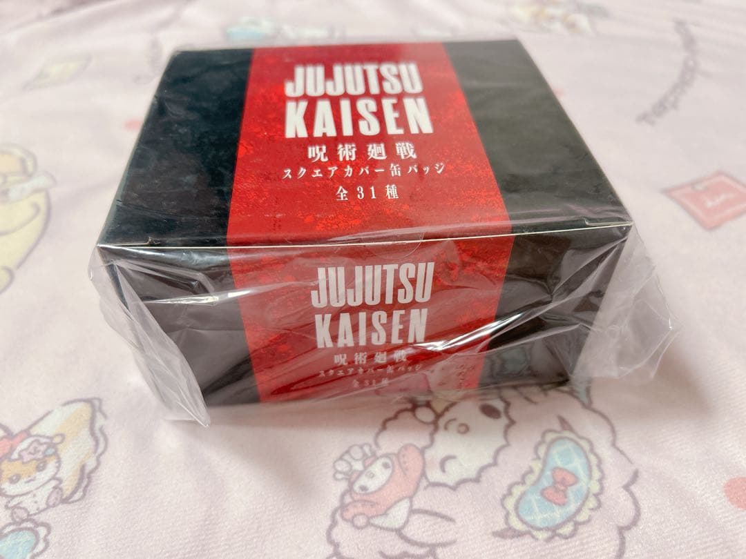 呪術廻戦　スクエアカバー缶バッジ全31種　未開封