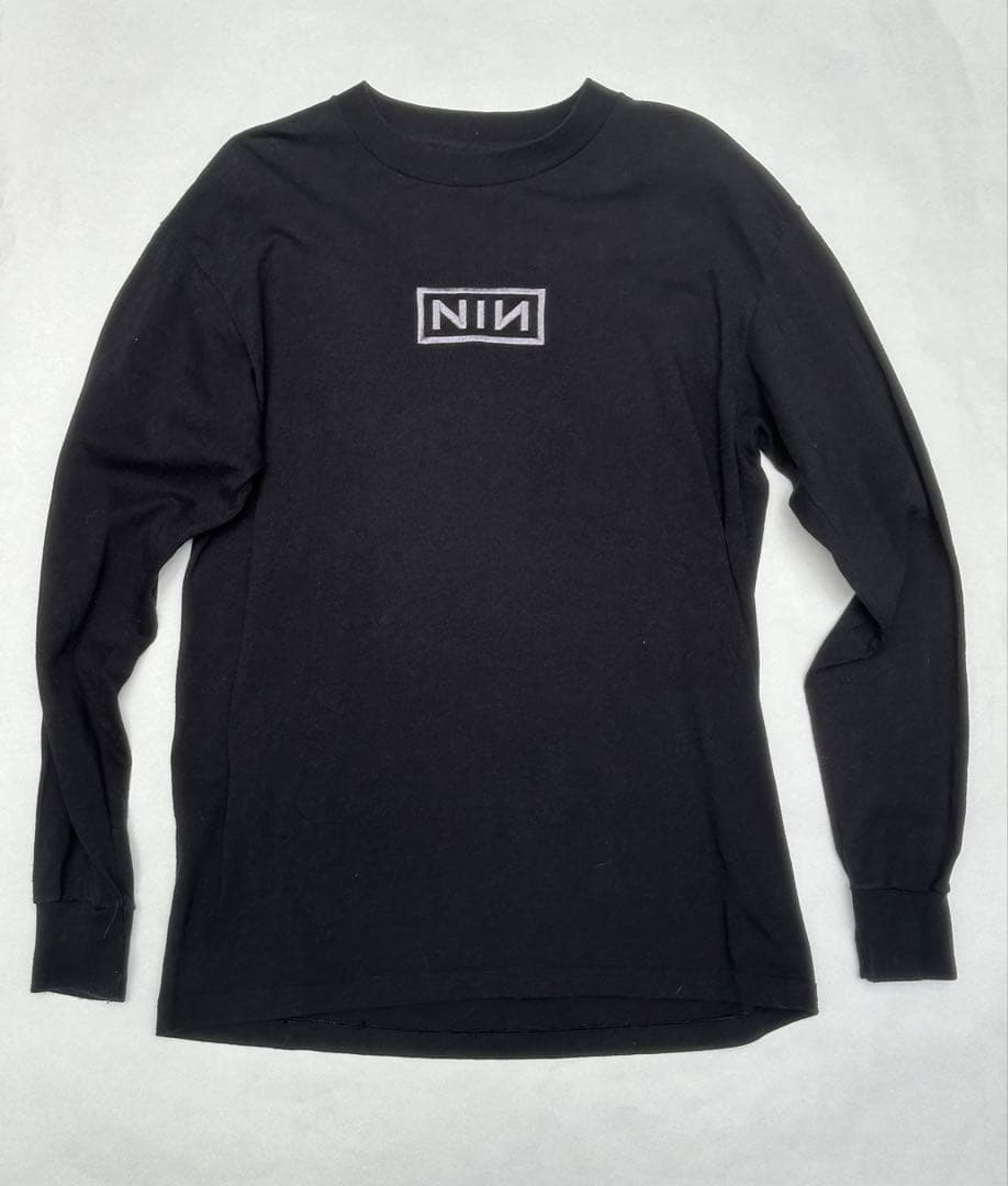 2000年　ナインインチネイルズ　長袖Tシャツ Mサイズ黒