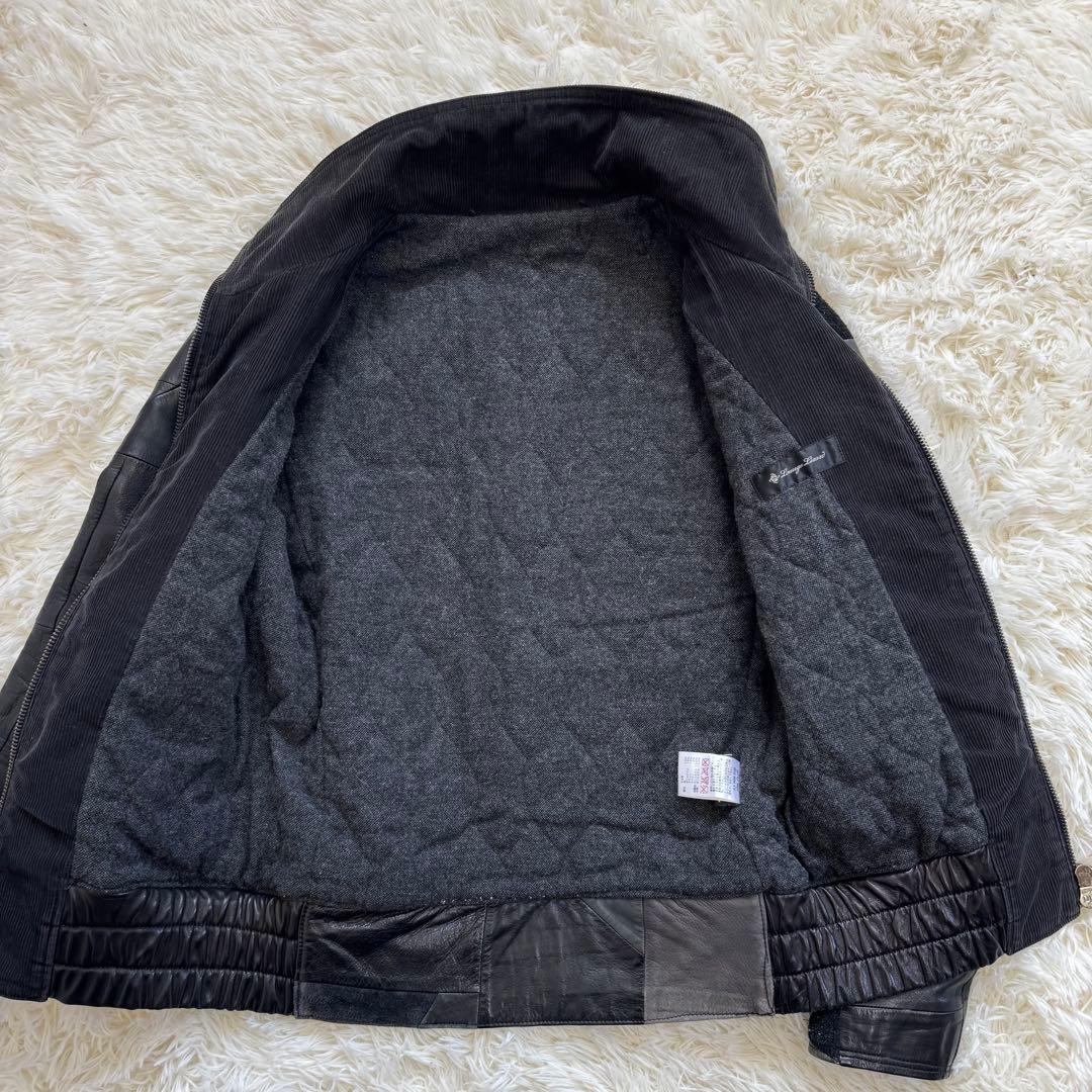 Lounge Lizard ラウンジリザード パッチワーク レザージャケット