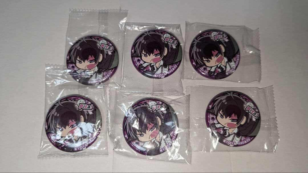 家庭教師ヒットマンREBORN! ぴた!でふぉめ 缶バッジ 雲雀