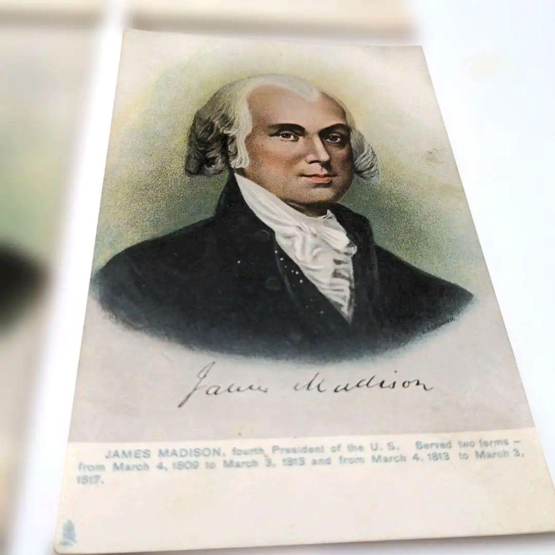 絵はがき　アメリカ　歴代　大統領　1797年〜1901年まで　24枚