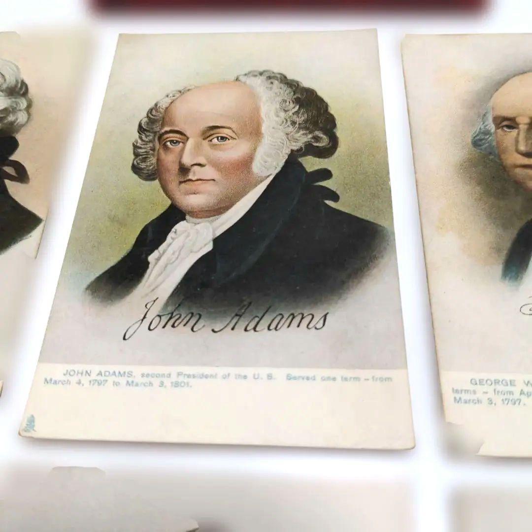絵はがき　アメリカ　歴代　大統領　1797年〜1901年まで　24枚