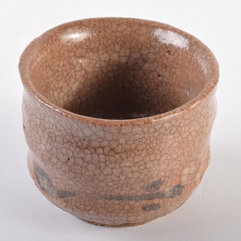 唐津焼　古唐津　絵唐津　盃　時代箱付　M　R7616