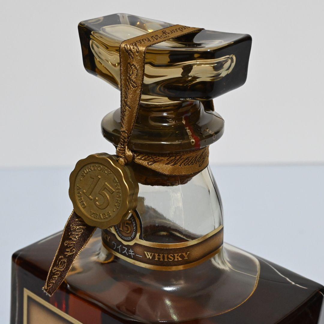 古酒 未開栓 サントリー ローヤル １５年 ゴールドラベル 750ml