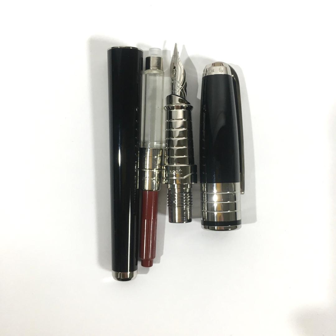 ○デュポン 18金 万年筆 ＋ ボールペン 最高級 超激レア 未使用極美品！