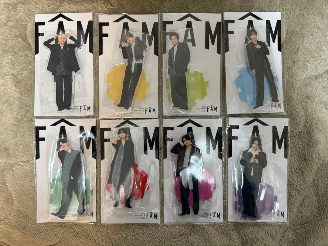 timelesz アクリルスタンド　セット　FAM